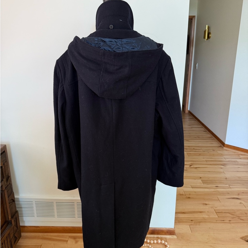 NWT -Ralph Lauren navy coat with brown toggles - Picture 9 of 12
